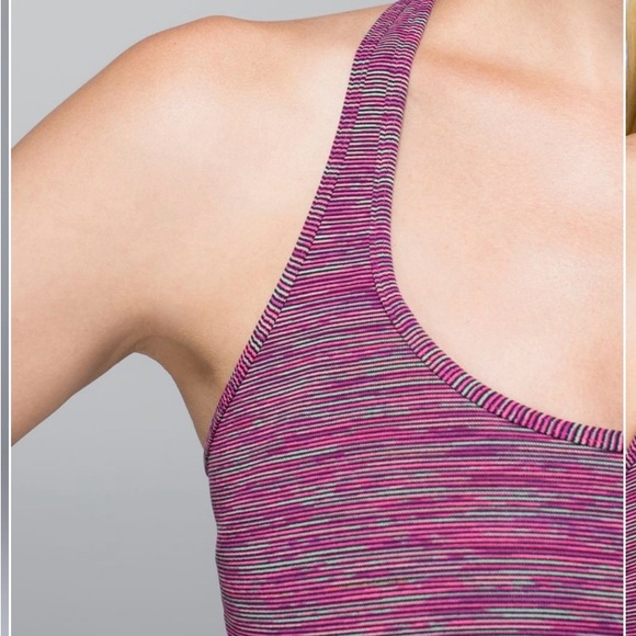 Lululemon Cool Racerback Space Dye Tank Top 4 🍋 - Picture 3 of 5